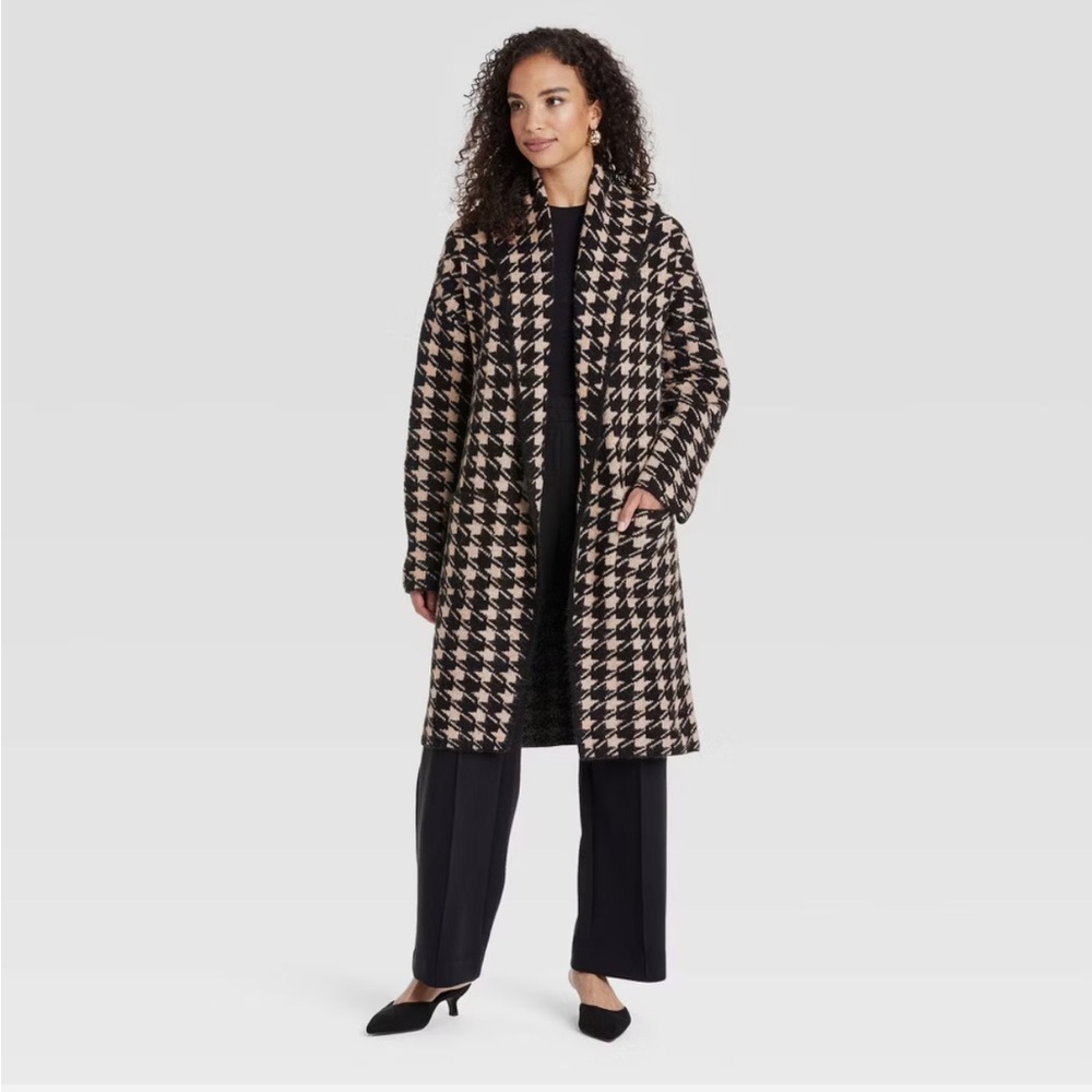 Like New A New Day Jacquard Coatigan Sweater - Picture 2 of 10